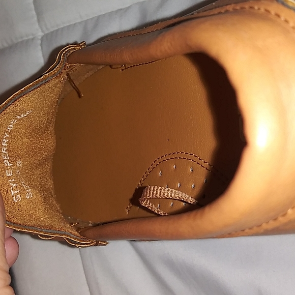 Mario Lopez 5.5 horse bit moccasins with red n green ribbon - Picture 6 of 8